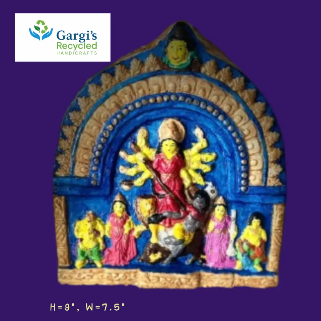Godess Durga Clay a.webp