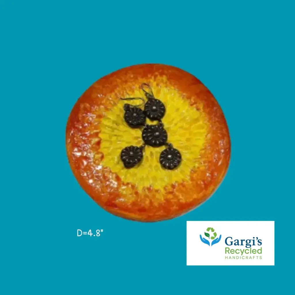 Sunburst Cherry Blossom Trinket Tray