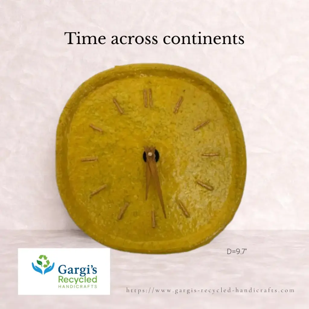 Sustainable Square Wall Clock