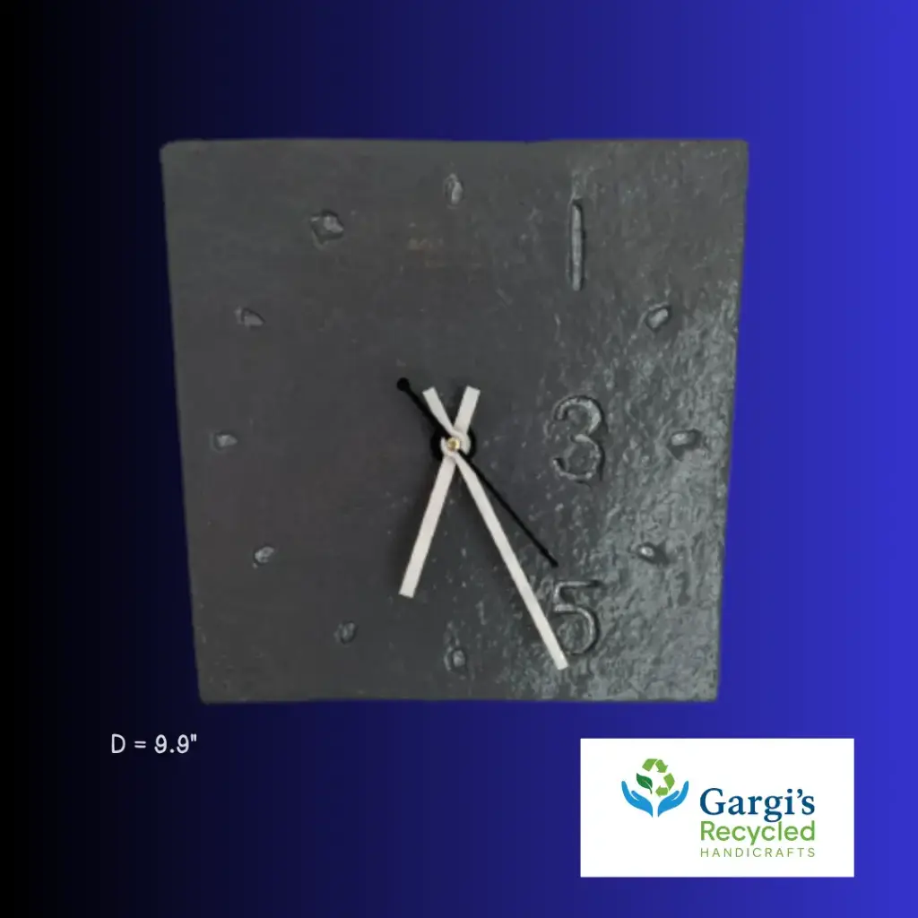 Eco Decor Clock – Sustainable, Handmade Timepiece