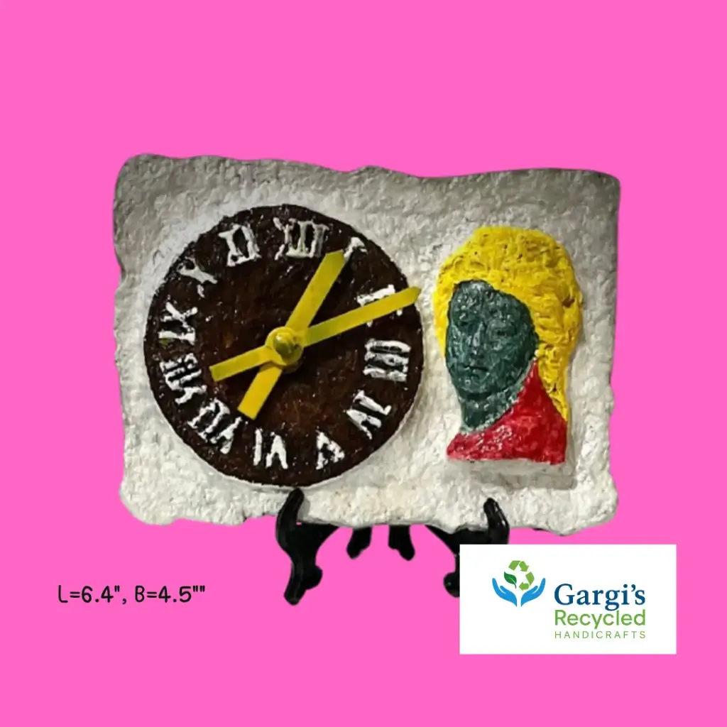 Time & Expression – Biodegradable Art Clock