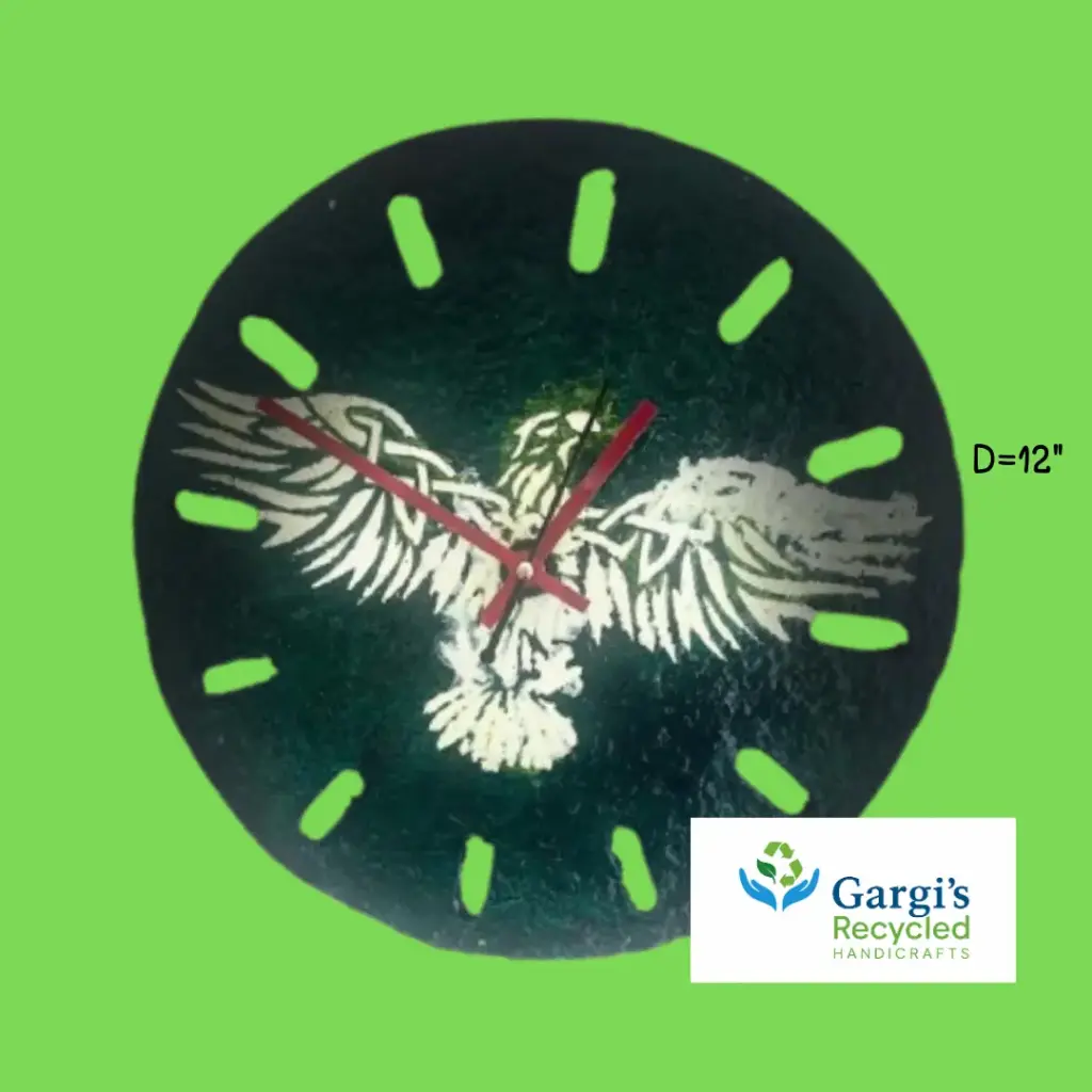 Soaring Eagle Eco Wall Clock