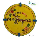 God’s Masterpiece – Sustainable Wall Clock
