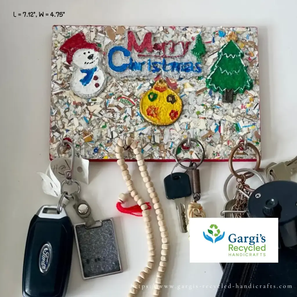 EcoFest Christmas Key Hanger