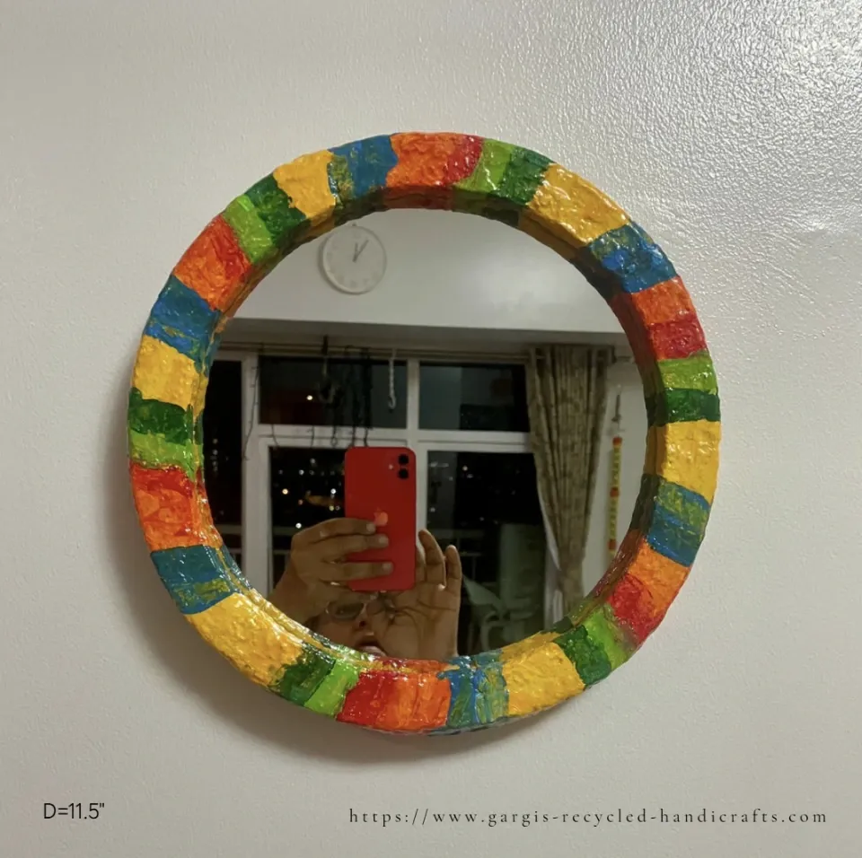 Spectrum Circle Wall Mirror (11.5-inch)