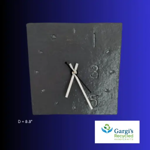 Eco Decor Clock – Sustainable, Handmade Timepiece
