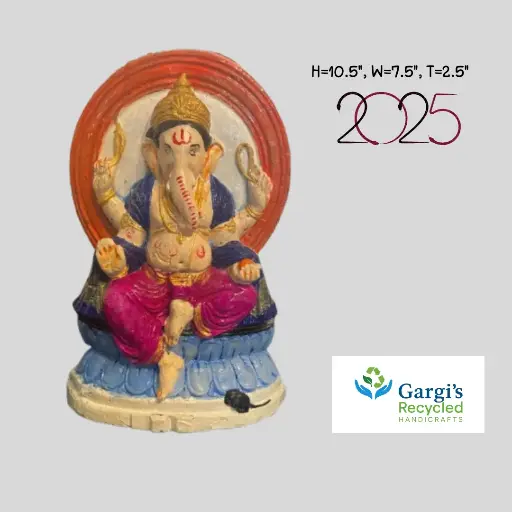 Ganesha Atop Lotus Flower