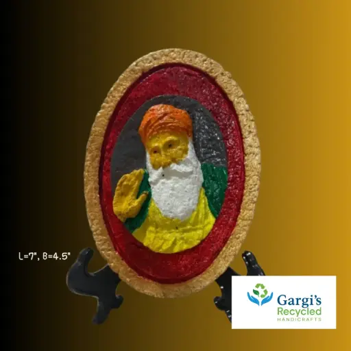 Divine Presence: Guru Nanak Dev Ji Artwork
