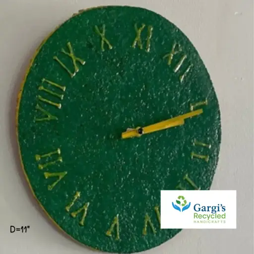 Roman Numeral Eco Wall Clock