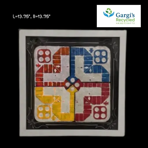 Ludo Wall Art – Recycled Paper Edition