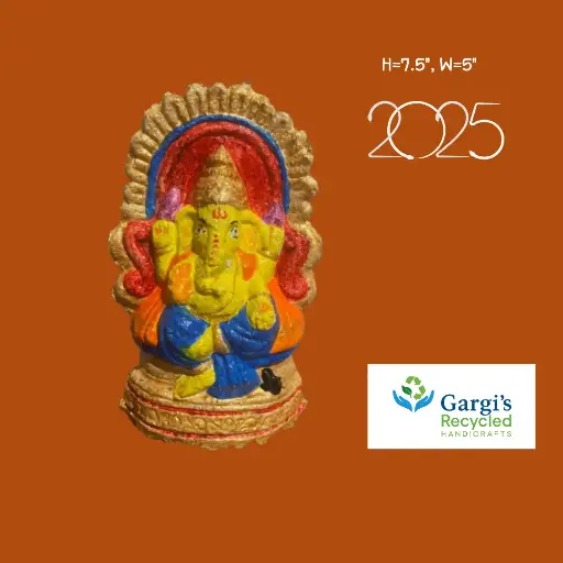 Lord Ganesha Idol 7.5" x 5"