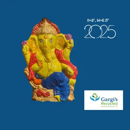 Lord Ganesha Idol 9" x 6.5"