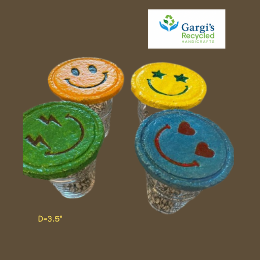 Smiley Coaster Set